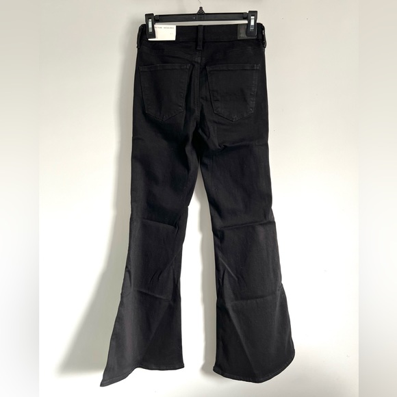 🌟AMERICAN EAGLE Ne(x)t Level Festival Flare Jean-Black-Size 4 & 6 - Picture 6 of 6